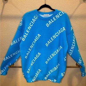 Balenciaga Wool Oversized Sweater